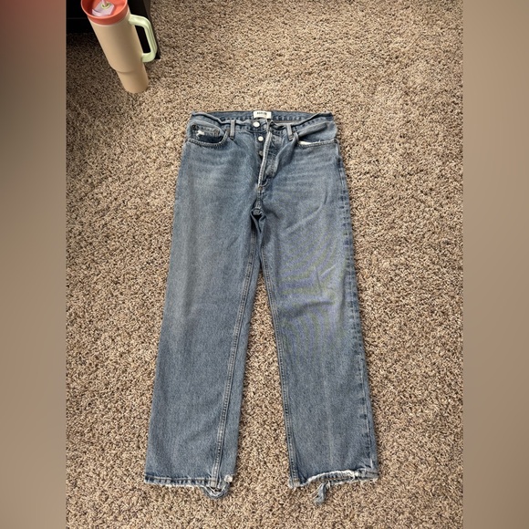 AGOLDE Lana Straight Leg Jeans - Picture 6 of 6